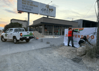 Suspende nueva División Ambiental obra irregular por contaminación de suelo y aire en Apodaca