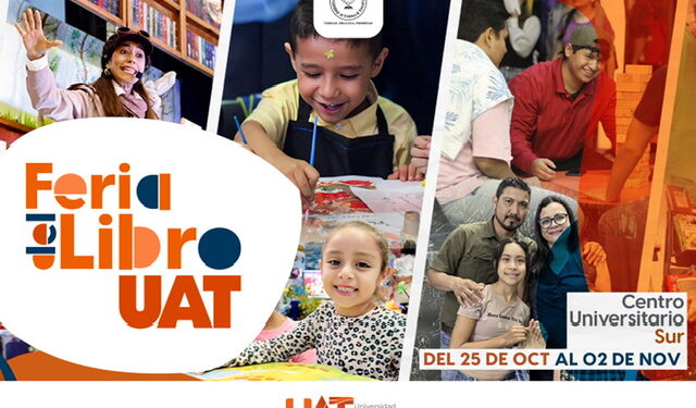 Anuncia la UAT edición 2025 de la Feria del Libro