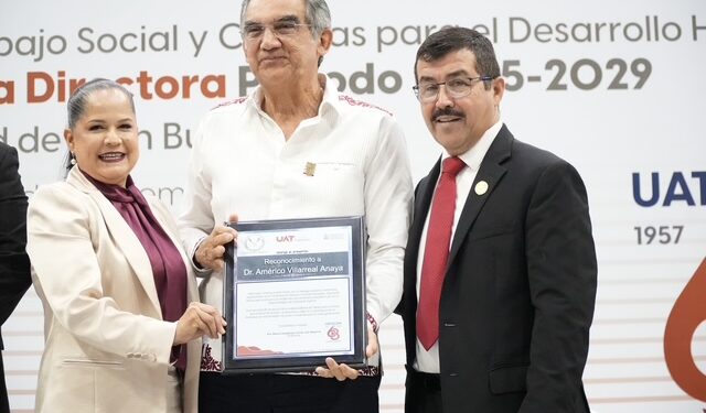 Destaca gobernador compromiso de la UAT con el bienestar social de Tamaulipas