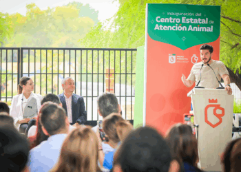 Inauguran Mariana Rodríguez y Samuel García Centro Estatal de Atención Animal