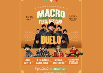Invita Gobierno de NL a Macro Fiesta Mexicana al ritmo de Grupo Duelo