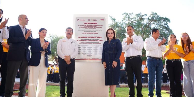 La UAT y gobierno de Nuevo Laredo entregan obras a universitarios