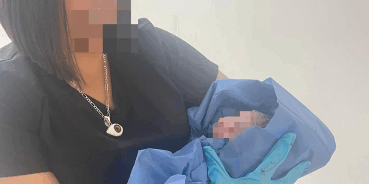 Nace bebé en Campo Policial de Fuerza Civil