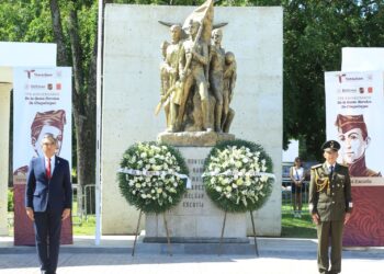 Preside Américo ceremonia del 178 aniversario de la Gesta Heroica de los Niños Héroes de Chapultepec