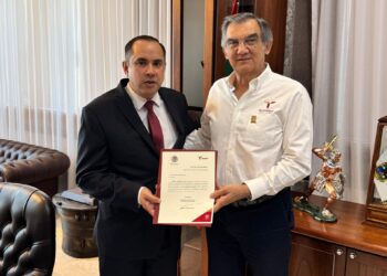 Designa gobernador Américo Villarreal Anaya a nuevo secretario de Finanzas