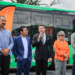 Entrega Gobernador 16 nuevas unidades para ruta 224 Cometas, Mty- Gpe – Juárez