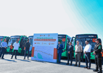 Entrega Gobernador 20 nuevas unidades a ruta 214 Mirador de San Antonio
