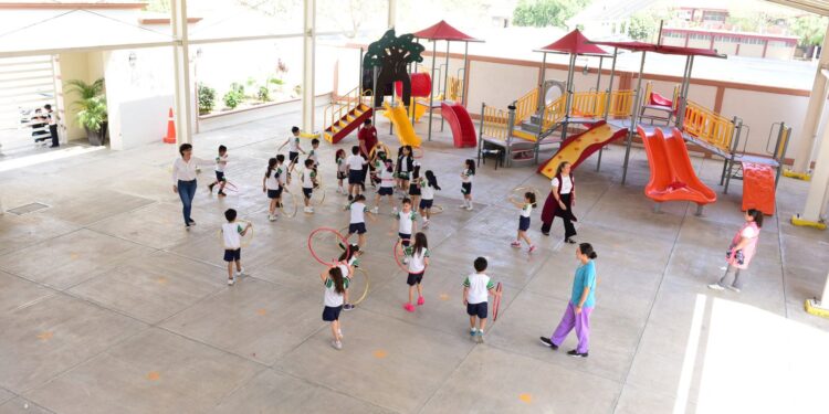 Evalúa SET escuelas afectadas por lluvias en el sur de Tamaulipas