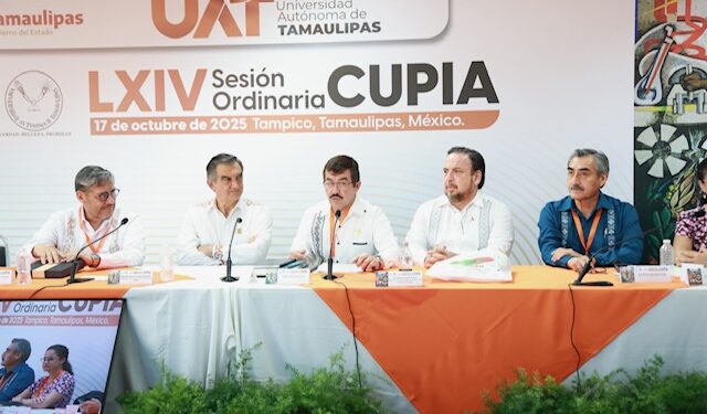 Gobernador preside en la UAT clausura de la sesión nacional de universidades públicas