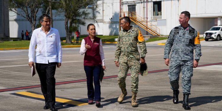 Monitorea Gobierno de México crecimiento del río Pánuco; al momento no representa riesgo: Claudia Sheinbaum