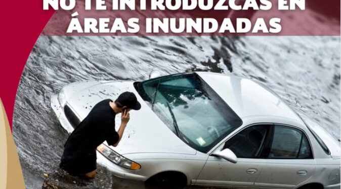 Protección Civil Tamaulipas emite aviso por presencia y continuidad de lluvias en la entidad