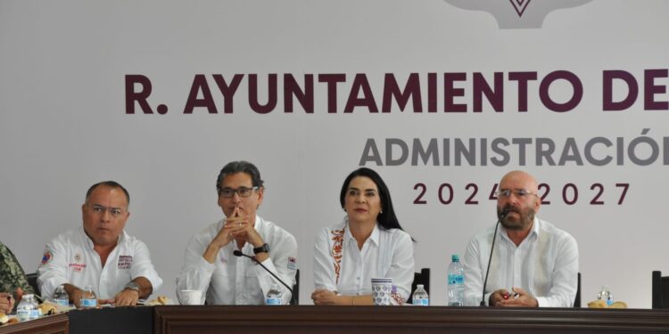 Realiza Gobierno de Tamaulipas reunión de supervisión ante la creciente del río Pánuco