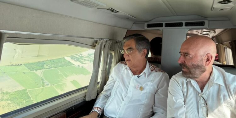 Supervisa Américo Villarreal creciente del Pánuco; preparados para brindar apoyo en caso necesario