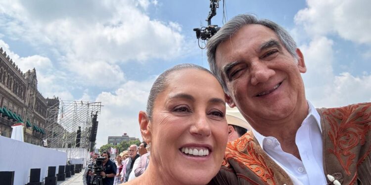 Vamos bien y nos va a ir mejor con el gobierno de la presidenta Claudia Sheinbaum: Américo Villarreal