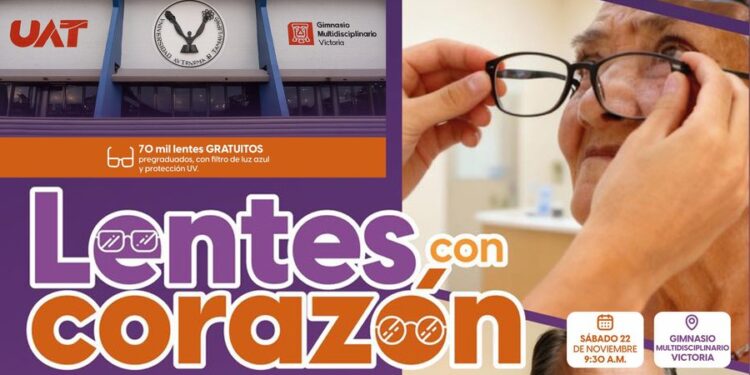 Anuncia la UAT jornada de entrega gratuita de 70 mil lentes