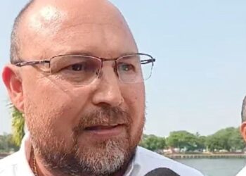 Destaca secretario general de Gobierno avances en saneamiento durante la firma de convenio en La Pedrera