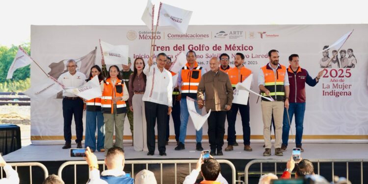 Inicia construcción del tren Nuevo Laredo–Saltillo; será la frontera más importante de América Latina