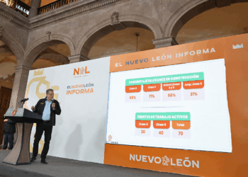 Obras de líneas 4 y 6 del Metro registran un avance global del 68 por ciento; Hernán Villarreal