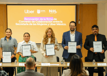 Uber y Secretaría de las Mujeres firman convenio para promover vidas libres de violencia en NL