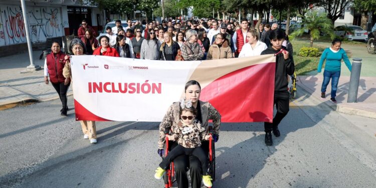 Fortalece caminata “Juntos en Cada Paso por la Inclusión”, conciencia social sobre los derechos de las personas con discapacidad