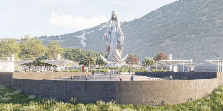 Inicia construcción de plazoleta turística en El Chorrito