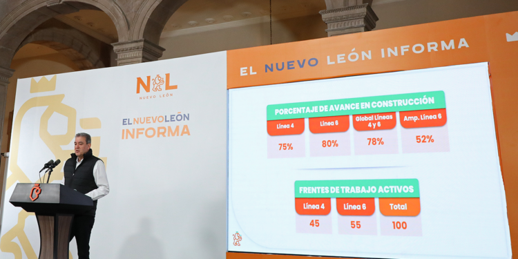 Líneas 4 y 6 del Metro avanzan con paso firme: 78% de progreso en la obra