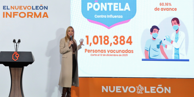 Nuevo León descarta casos de la nueva variante de influenza AH3N2 y refuerza llamado a la vacunación
