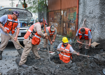 Agua y Drenaje atiende más de 9,500 reportes de fugas de agua en diciembre