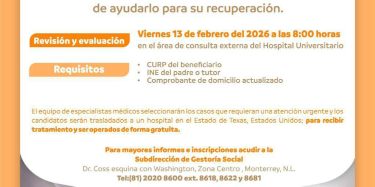 DIF Nuevo León convoca a jóvenes con secuelas de quemaduras severas para tratamiento gratuito en Texas