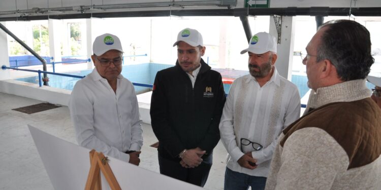 Supervisa SRHDS avances en la rehabilitación de la Planta Potabilizadora Número 1 de Matamoros