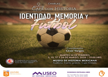 Abordarán “Identidad, memoria y fútbol” en Café con historia