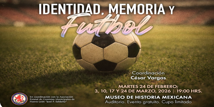 Abordarán “Identidad, memoria y fútbol” en Café con historia