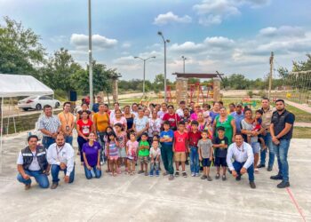 Impulsa DIF Tamaulipas construcción de parques comunitarios diseñados por las y los tamaulipecos