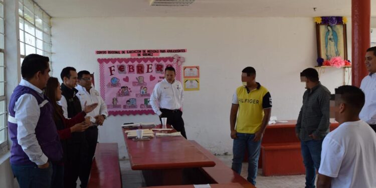 Reciben adolescentes en conflicto con la Ley Penal, visita del Instituto de Defensoría Pública
