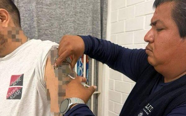 Vacunan a más de 600 PPLs contra el sarampión en el CEDES Altamira