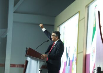 En su Cuarto Informe, Américo Villarreal exhortó a evitar la reacción de aquellos que pretenden, desde las noticias falsas, abrir de nuevo el espacio a las oligarquías