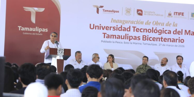 Entrega Américo obras por más de 19 mdp en la UTMAR y destaca modelo educativo humanista