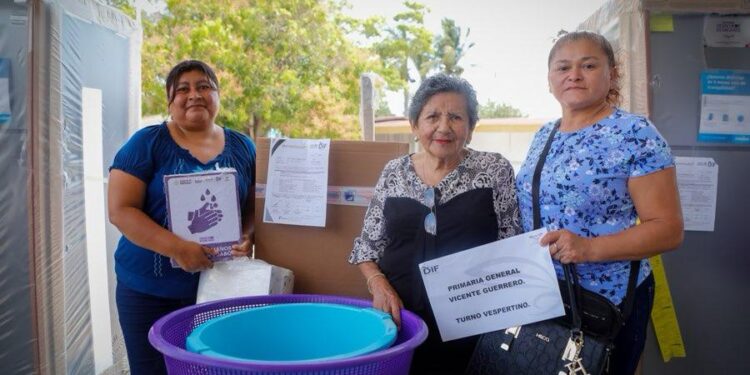 Equipa DIF Tamaulipas desayunadores escolares y comedores comunitarios del estado