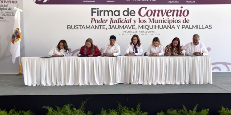 Firman IDPET y Poder Judicial  convenio con municipios del altiplano para ampliar servicios de defensoría pública