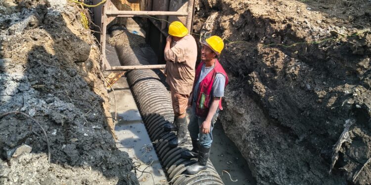 Fortalece Gobierno de Américo infraestructura hidráulica en zona conurbada