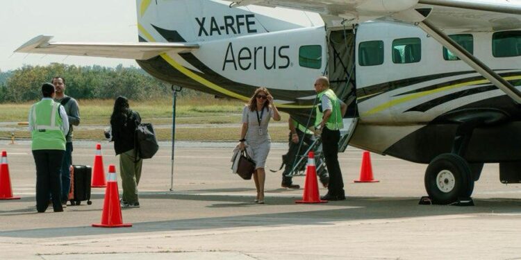 Inicia Aerus vuelos de Tampico a Monterrey: Secretaría de Turismo