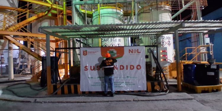 Inspeccionan 37 empresas en Parque Industrial Mitras; aplican suspensiones