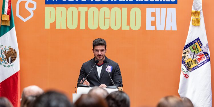 Lanzan Samuel García y Mariana Rodríguez Protocolo EVA para prevenir violencia contra las mujeres en establecimientos