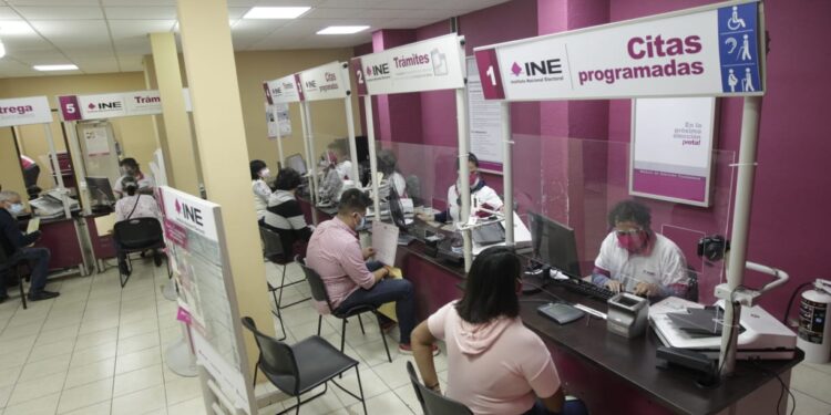 Módulos del INE suspenderán actividades el próximo lunes 16 de marzo