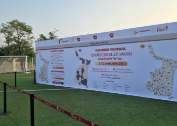 Mundial Social deja 26 canchas de futbol en Tamaulipas