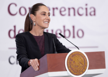 Presidenta Claudia Sheinbaum resalta reducción de 44% en los homicidios dolosos a nivel nacional; representan 38 homicidios diarios menos
