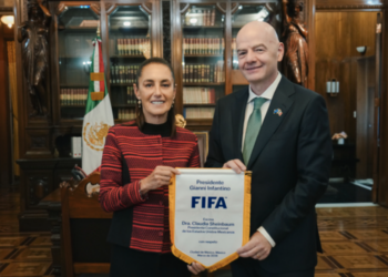 Todo va a salir maravilloso; la inauguración del Mundial será histórica: Presidenta tras reunión con Presidente de la FIFA, Gianni Infantino