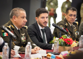 A no bajar la guardia llama el Gobernador Samuel García, a Mesa de Seguridad