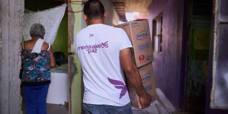 Casa por casa, lleva DIF Tamaulipas apoyo y bienestar a familias de la zona conurbada