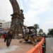Corrige Monterrey fallas viales del pasado y recupera carriles en el Arco de la Independencia